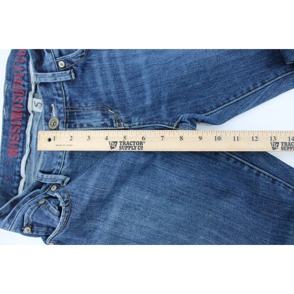 Mossimo Supply Co. blue denim bootcut jeans women size 7